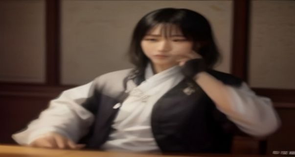 案例四：媳妇与公公在家中一起看电视，从陌生到平静相处，展现长期关系改善的温馨画面