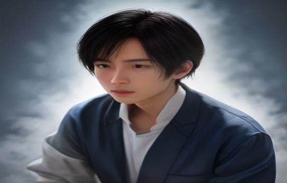 编辑在双屏电脑前认真核查公公媳妇相关资讯条目，屏幕映出绿色数据界面，桌面整洁有序体现专业内容审核流程